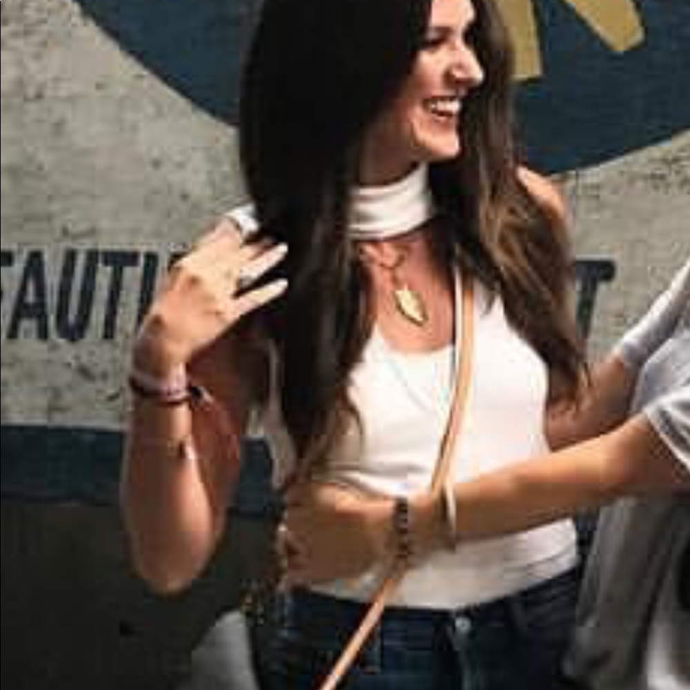 Free People Turtle neck tank